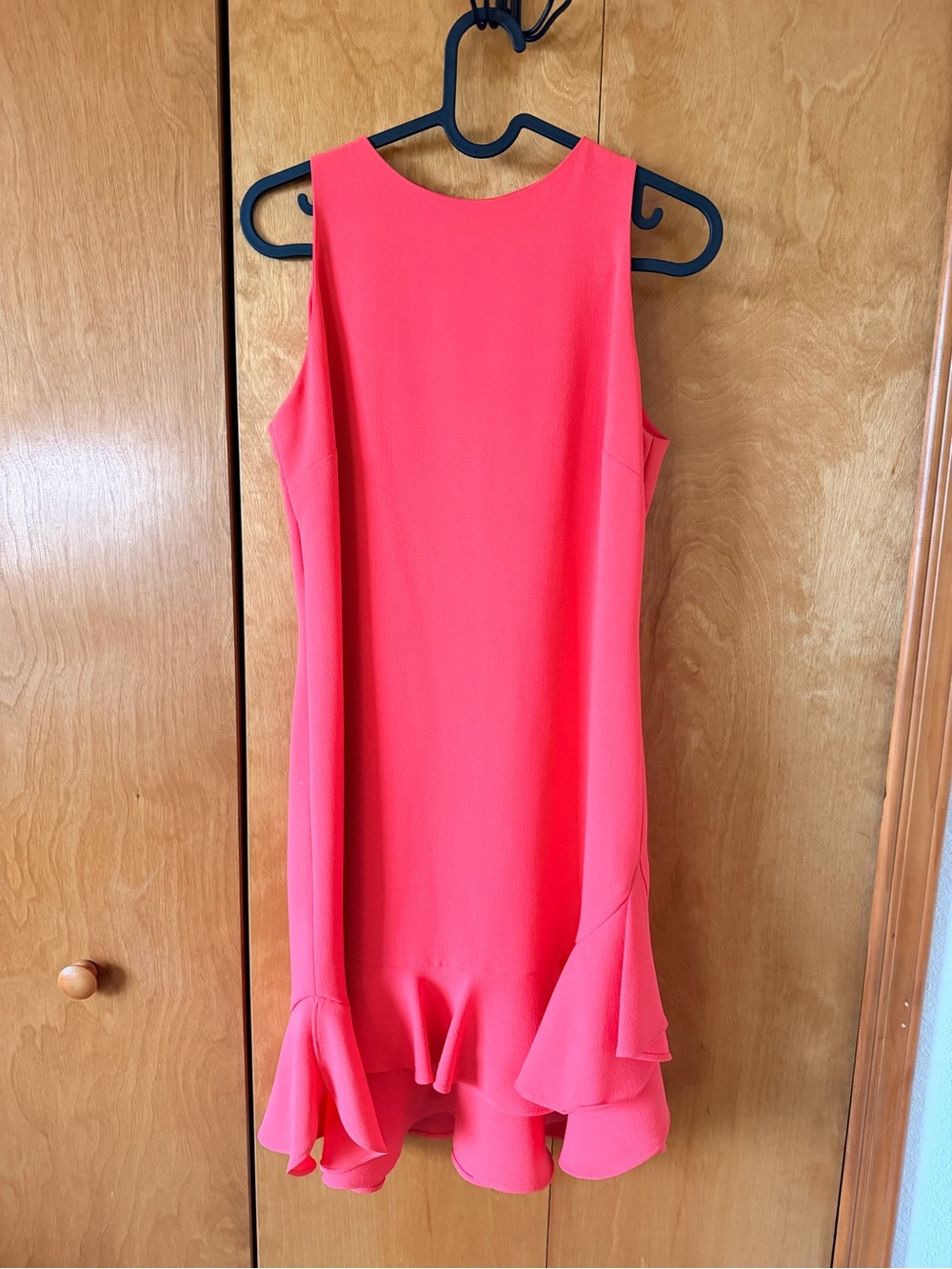 Coral Ruffle-Hem Dress - Chelsea 28